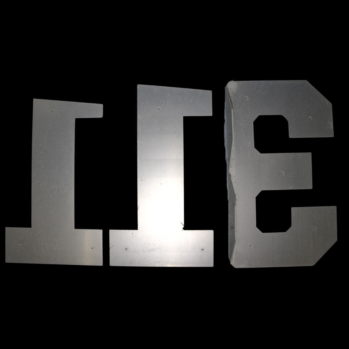 Highmark Stadium Authentic Section 113 Right Side Tunnel Metal Sign