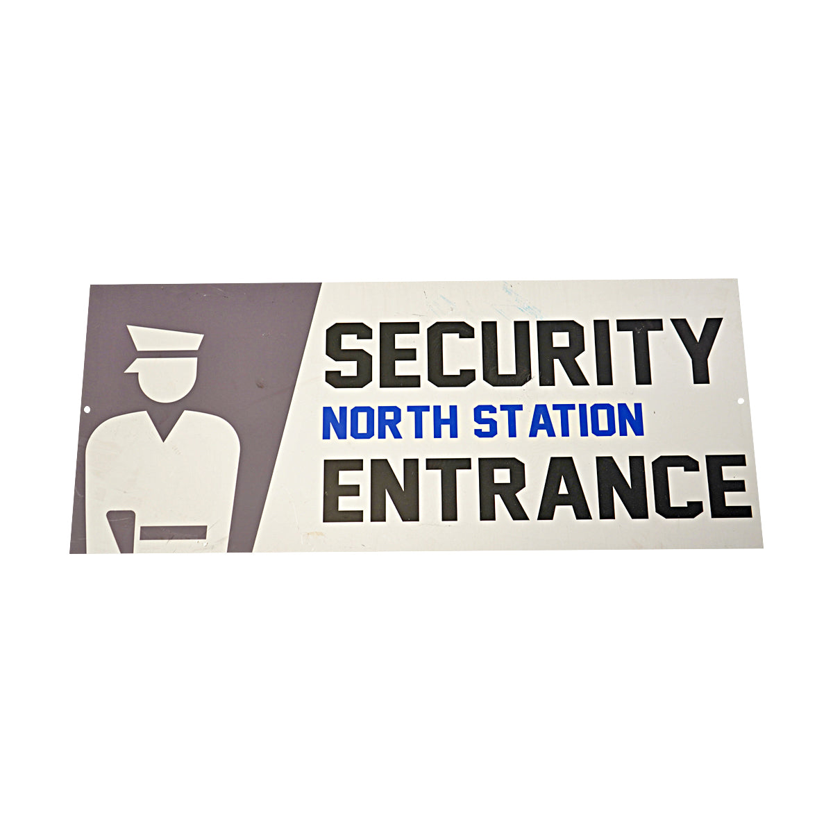 Highmark Stadium Authentic Security North Station Entrance 36x15 Sign