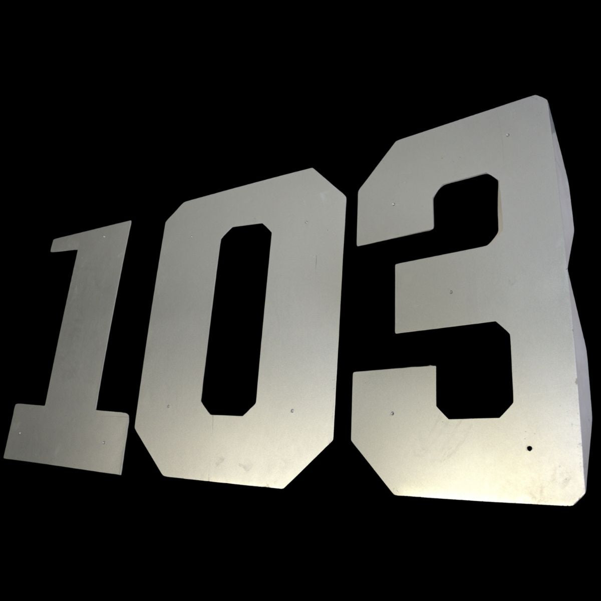 Highmark Stadium Authentic Section 103 Right Side Tunnel Metal Sign