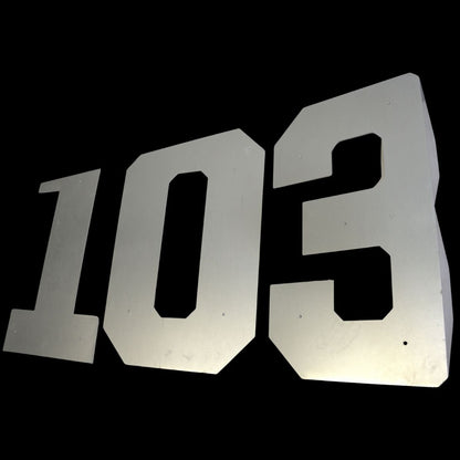 Highmark Stadium Authentic Section 103 Right Side Tunnel Metal Sign