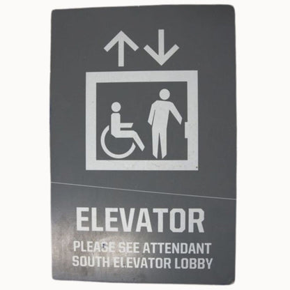 Highmark Stadium Authentic Elevator 12x18 Sign