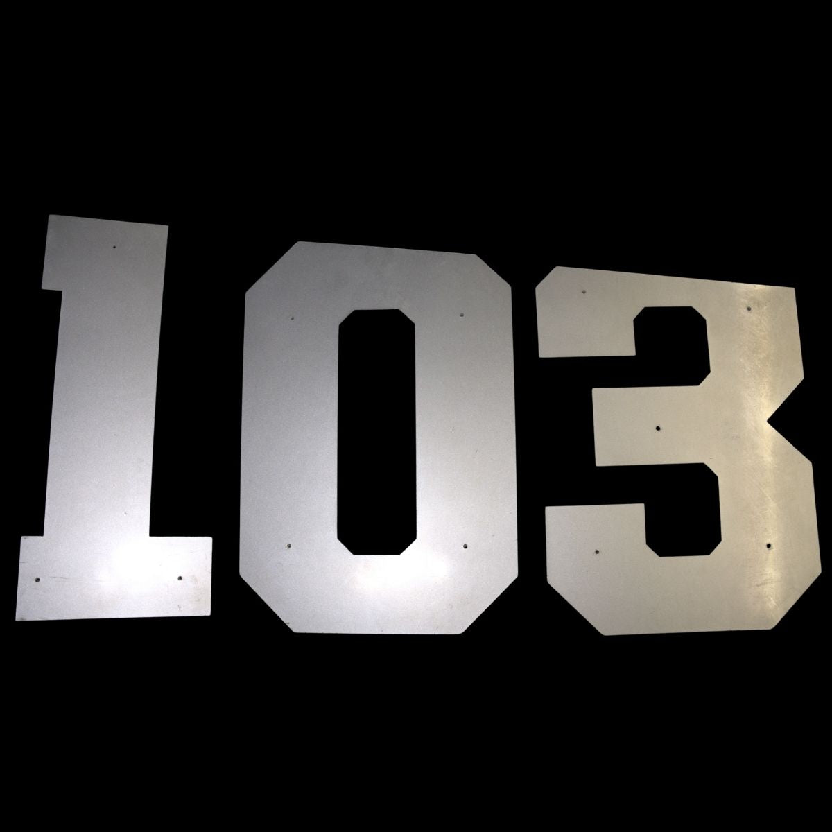 Highmark Stadium Authentic Section 103 Left Side Tunnel Metal Sign