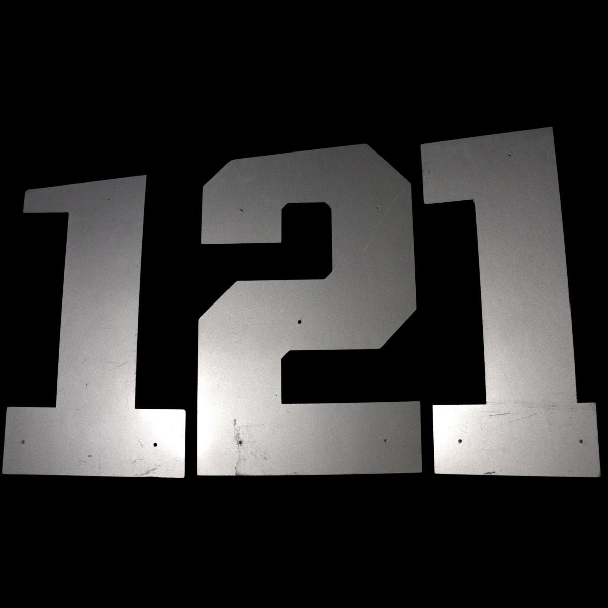 Highmark Stadium Authentic Section 121 Right Side Tunnel Metal Sign