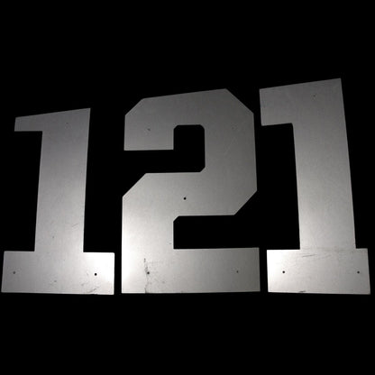 Highmark Stadium Authentic Section 121 Right Side Tunnel Metal Sign
