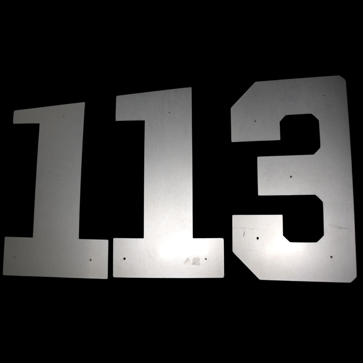 Highmark Stadium Authentic Section 113 Right Side Tunnel Metal Sign