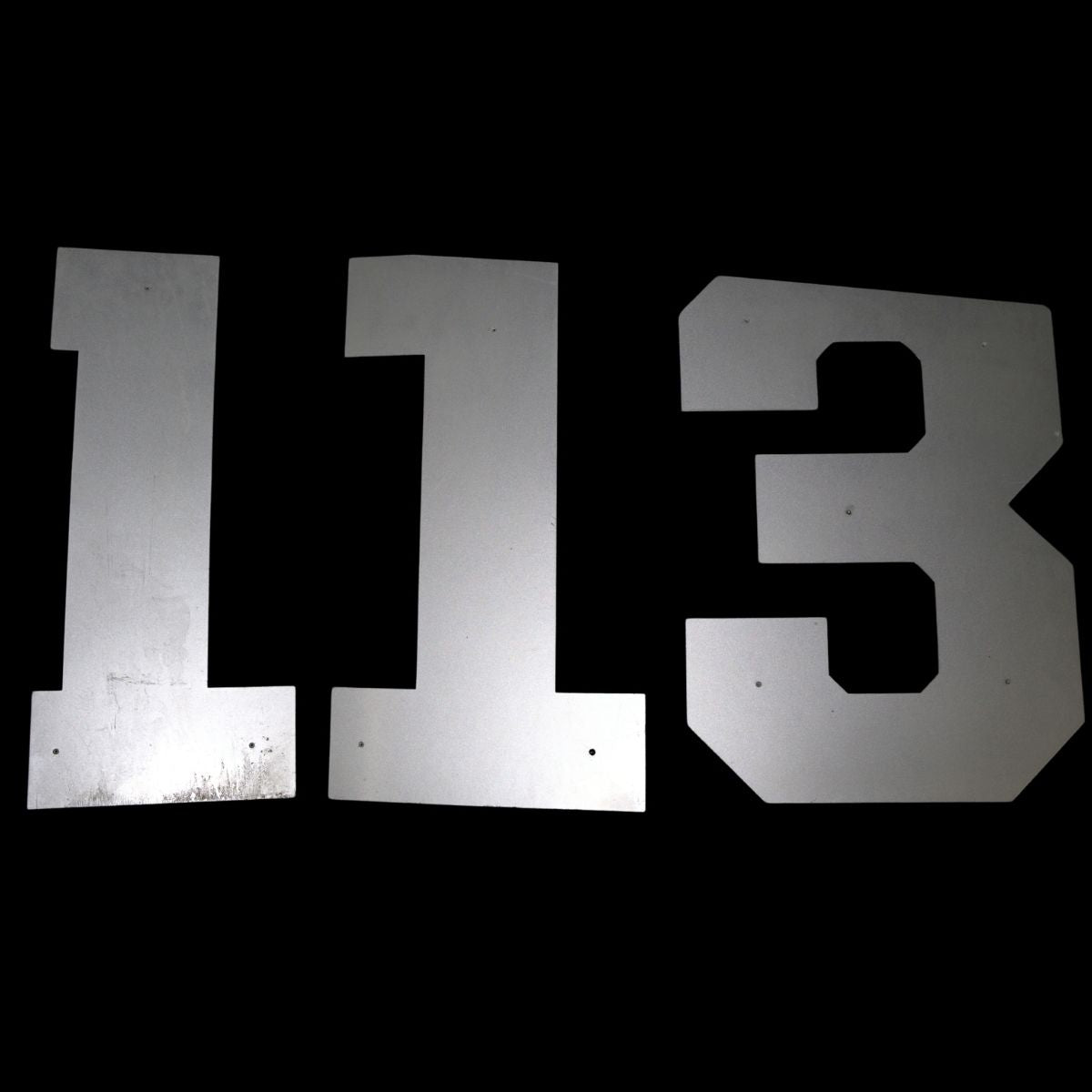 Highmark Stadium Authentic Section 113 Left Side Tunnel Metal Sign