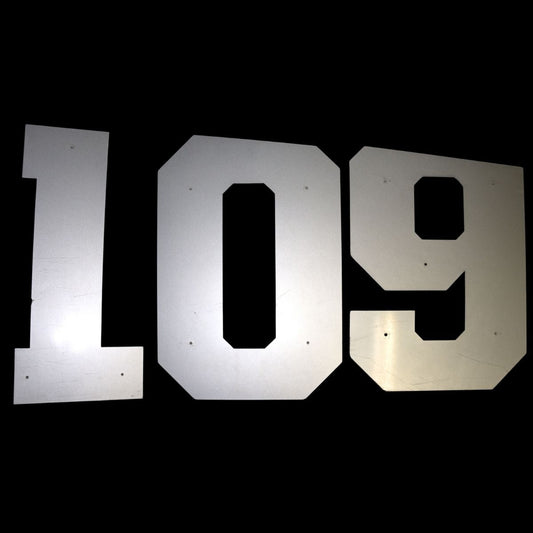 Highmark Stadium Authentic Section 109 Left Side Tunnel Metal Sign