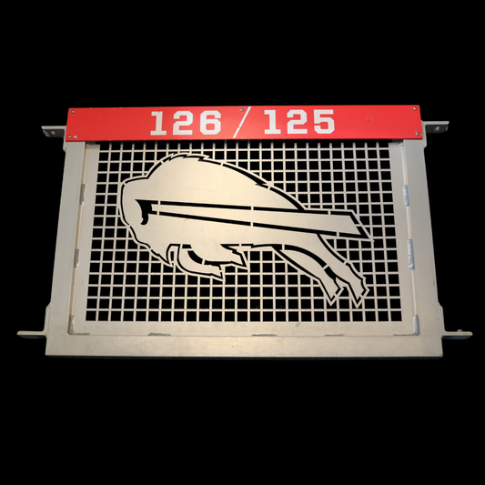 Highmark Stadium Authentic Section 126/125 Field Metal Red Gate