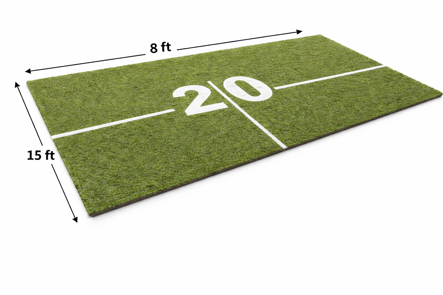 Buffalo Bills Highmark Stadium Authentic 20 Yard Line Turf 8 ft x 11 ft Game Used Field Section (Pre-Order & Pickup Only)