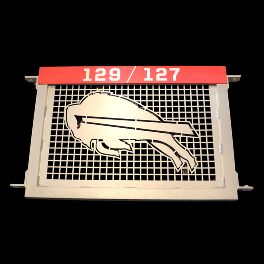 Highmark Stadium Authentic Section 129/127 Field Metal Red Gate