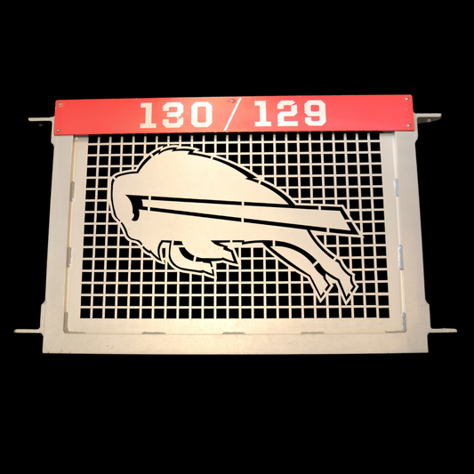Highmark Stadium Authentic Section 130/129 Field Metal Red Gate