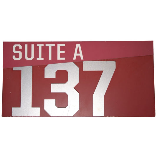 Highmark Stadium Authentic Section 137 Suite A 29x15 Sign