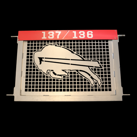 Highmark Stadium Authentic Section 137/136 Field Metal Red Gate