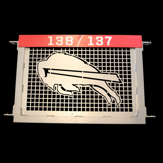 Highmark Stadium Authentic Section 138/137 Field Metal Red Gate