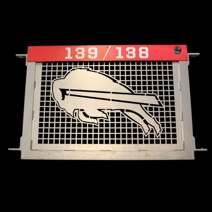 Highmark Stadium Authentic Section 139/138 Field Metal Red Gate