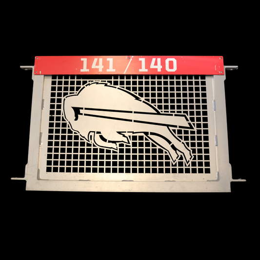 Highmark Stadium Authentic Section 141/140 Field Metal Red Gate