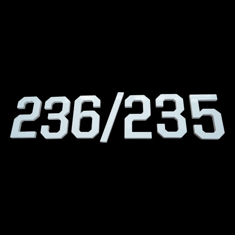 Highmark Stadium Authentic Suite 236/2235 3"x6" Triple Number Sign