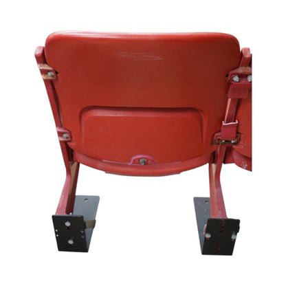 Buffalo Bills Highmark Stadium Authentic Pair of Red End Cap Seats with Logo