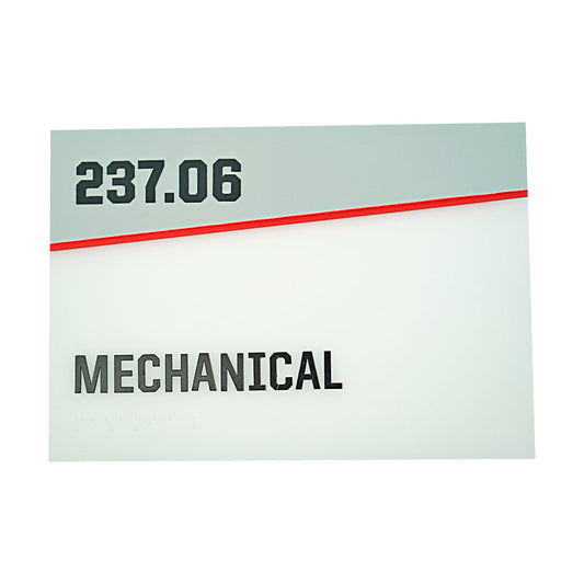 Highmark Stadium Authentic Mechanical 10x7 White/Red Sign