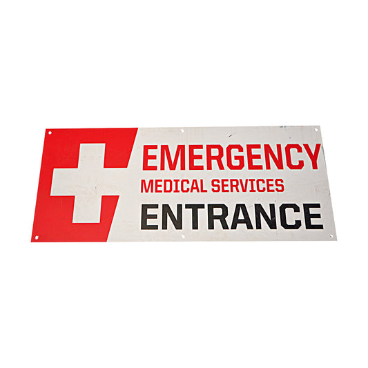 Highmark Stadium Authentic Emergency Medical Services Entrance 36x15 Sign