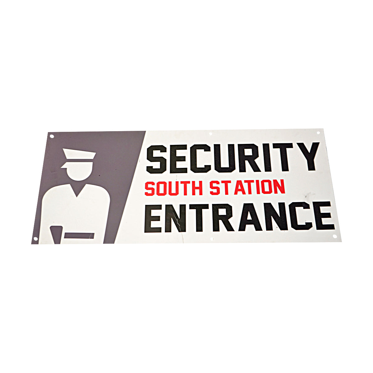 Highmark Stadium Authentic Security South Station Entrance 36x15 Sign