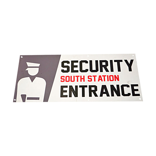 Highmark Stadium Authentic Security South Station Entrance 36x15 Sign