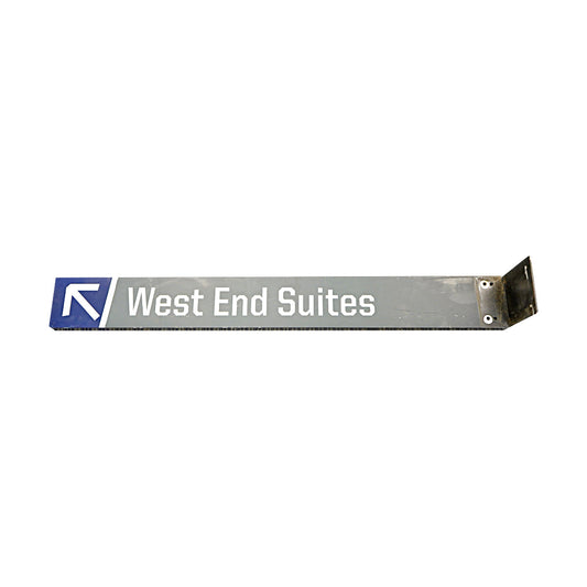 Highmark Stadium Authentic West End Suites Blue 51x6 Directional Sign