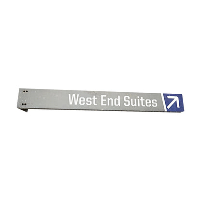 Highmark Stadium Authentic West End Suites Blue 51x6 Directional Sign