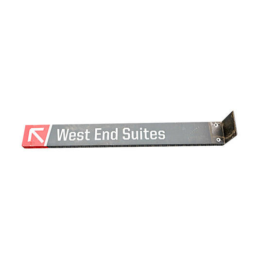 Highmark Stadium Authentic West End Suites Red 51x6 Directional Sign
