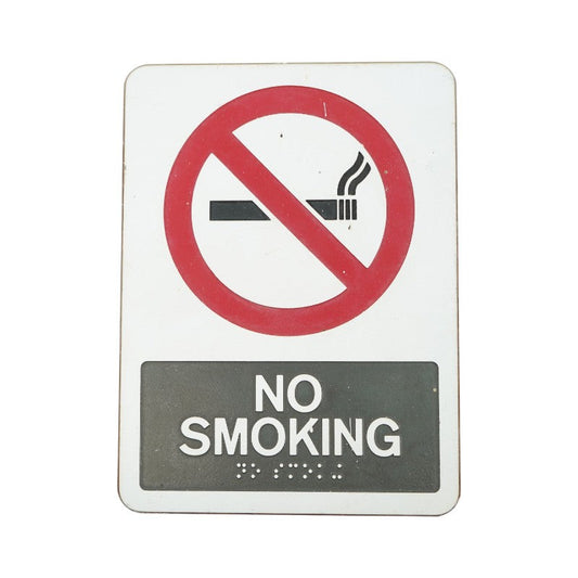 Highmark Stadium Authentic No Smoking 6x8 Sign