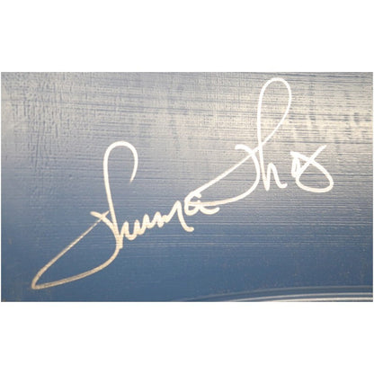 Levy, Kelly, Thomas, Smith and Reed Multi Signed Highmark Stadium Authentic Blue Seatback