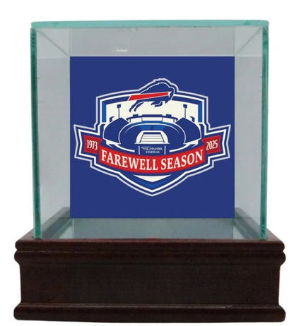 Buffalo Bills Highmark Stadium Authentic Piece of Turf w/Case (Pre-Order)