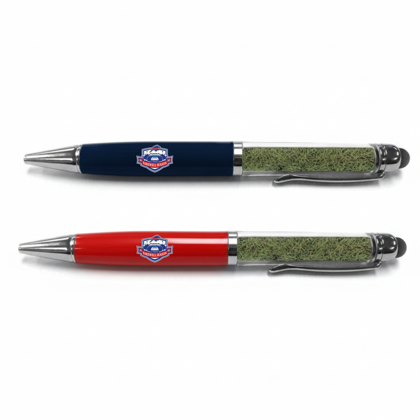 Buffalo Bills Highmark Stadium Season Ticket Member Authentic Turf Pen Set (Pre-Order)